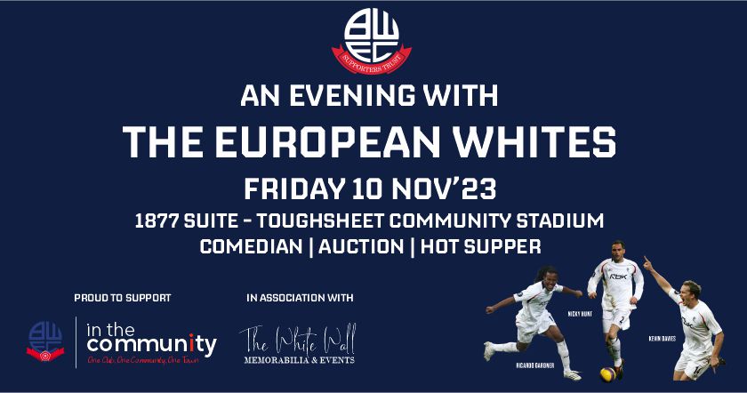 An Evening with The Whites Euro Squad Members