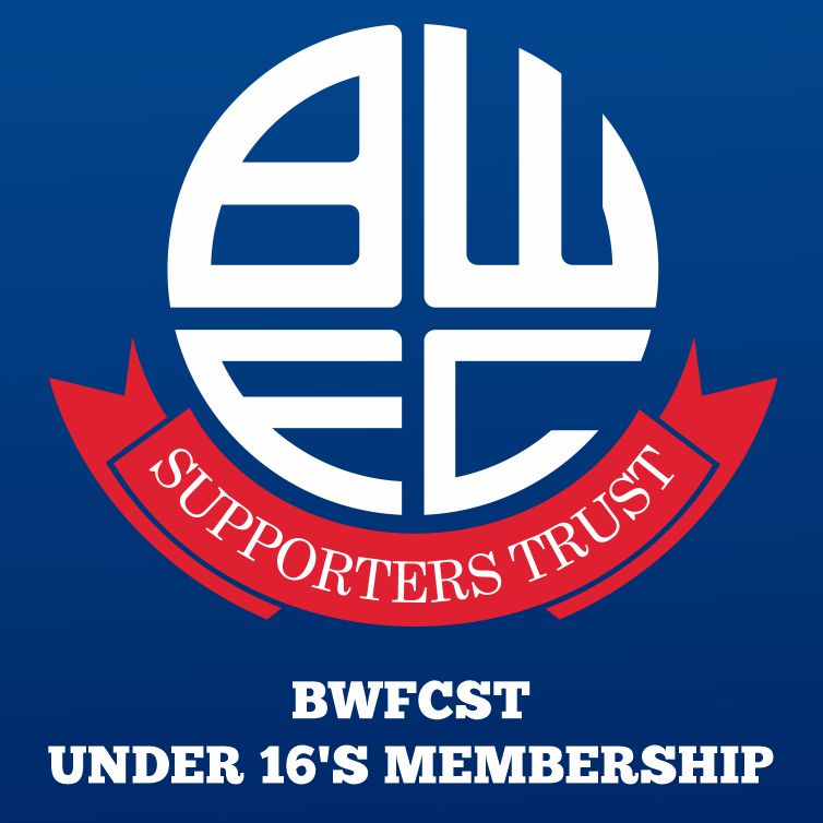 Under 16s BWFCST Membership
